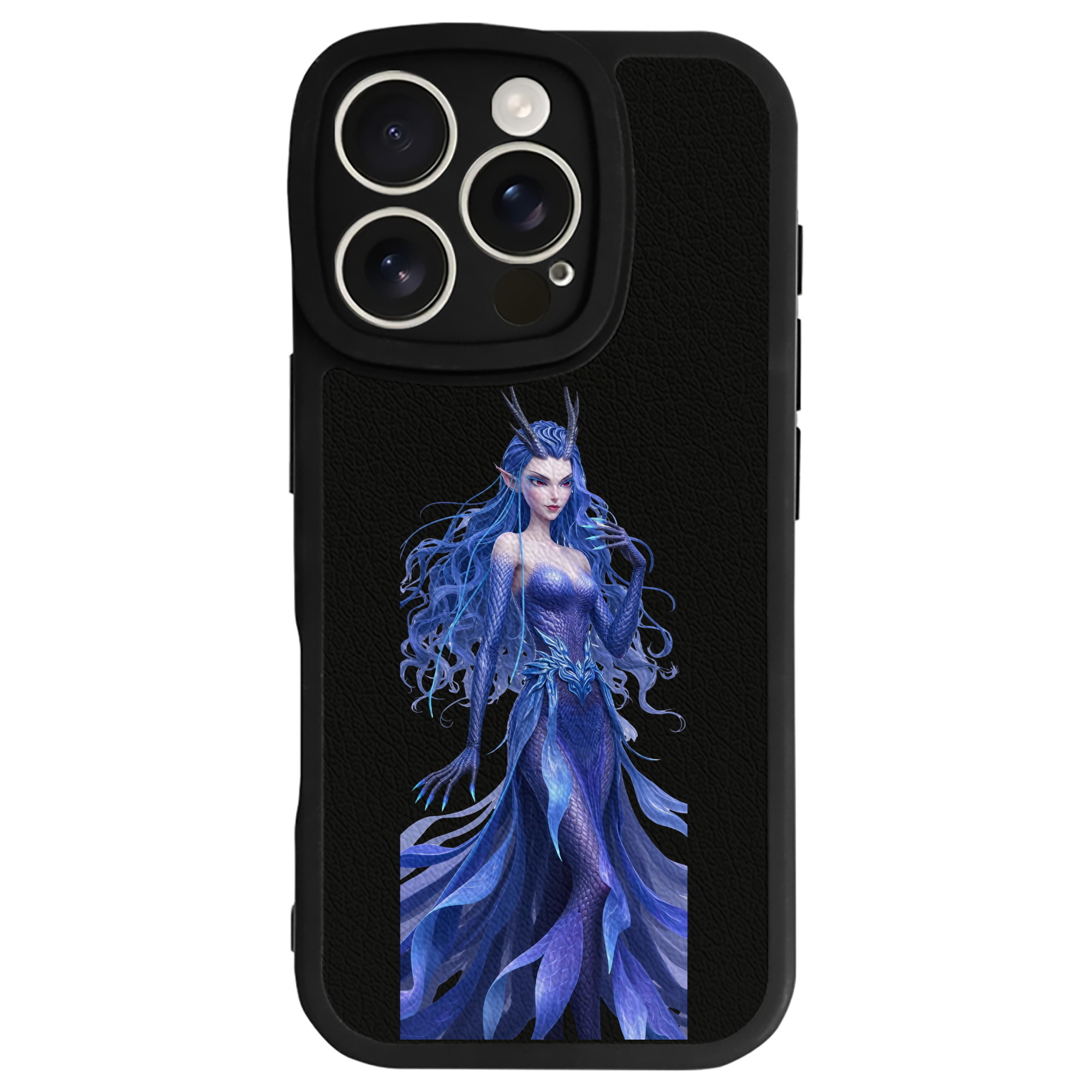 （画像用） Ne Zha 2 ナタ 魔童の大暴れ 【iPhone 16シリーズ対応】シリコンスマホケース（レザー調） 材質：シリコン